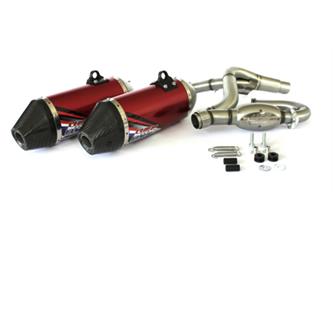 scarico hgs honda crf 450 r 13 16 completo