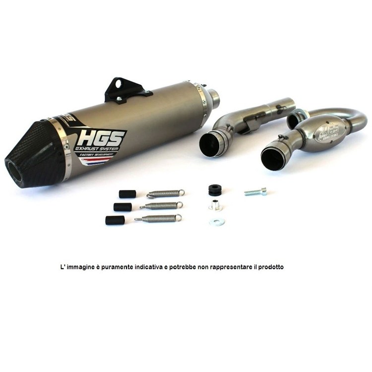 Scarico HGS Suzuki RMZ 250 (2010-2018) completo
