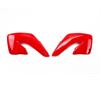 Convogliatori radiatore Honda CR 125 (00-01) rossi in Plastiche