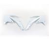 Convogliatori radiatore Honda CRF 250 R (10-13) Bianco in Plastiche