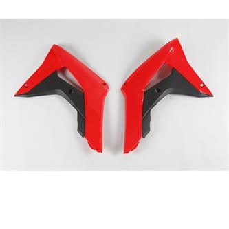 convogliatori radiatore honda crf 250 r 18 19 rossi e neri