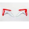 Convogliatori radiatore Honda CRF 450 R (13-16) Bianco e Rosso in Plastiche