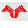 Convogliatori radiatore Honda CRF 450 R (17-20) rossi in Plastiche