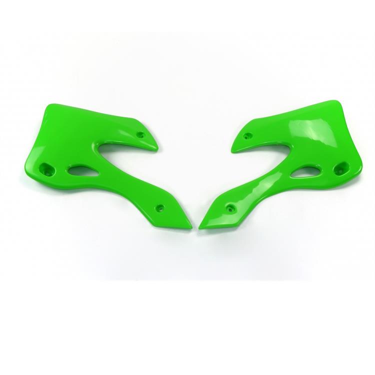 Convogliatori radiatore Kawasaki KX 250 (1999-2002) Verde