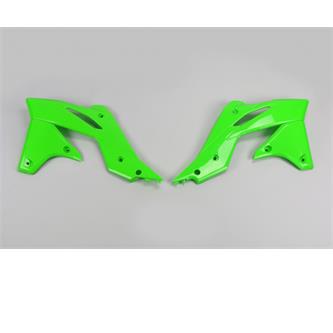 convogliatori radiatore kawasaki kx 250 f 13 16 verdi