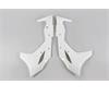 Convogliatori radiatore Kawasaki KX 250 F (2017-2020) Bianco in Plastiche