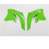 Convogliatori radiatore Kawasaki KX 450 F (08) Verde in Plastiche