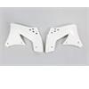 Convogliatori radiatore Kawasaki KX 450 F (2009-2011) Bianco in Plastiche