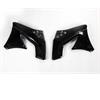 Convogliatori radiatore Kawasaki KX 450 F (2009-2011) Nero in Plastiche