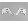 Convogliatori radiatore Kawasaki KX 450 F (2012-2015) Bianco in Plastiche