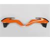Convogliatori radiatore KTM 85 SX (13-17) arancioni e neri in Plastiche