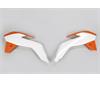Convogliatori radiatore KTM 85 SX (13-17) Bianco e arancioni in Plastiche