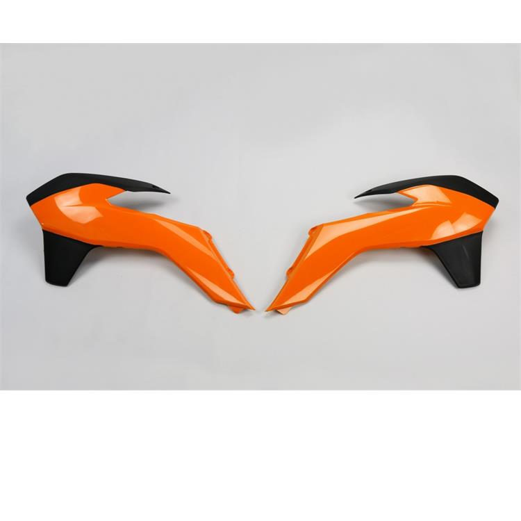 Convogliatori radiatore KTM 125 SX (2013-2015) Arancione e Nero