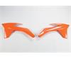 Convogliatori radiatore KTM 200 EXC (2012-2013) Arancione in Plastiche