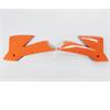 Convogliatori radiatore KTM 250 EXC-F (02-04) arancioni in Plastiche Enduro