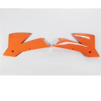 convogliatori radiatore ktm 250 sx 01 04 arancioni
