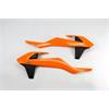 Convogliatori radiatore KTM 250 SX-F (2016-2018) Arancione e Nero in Plastiche