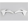 Convogliatori radiatore KTM 350 SX-F (11-12) Bianco in Plastiche