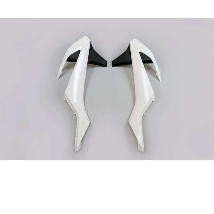 Convogliatori radiatore KTM 450 EXC-F (2017-2019) Bianco e Nero