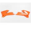 Convogliatori radiatore KTM 450 SX-F (05-06) arancioni in Plastiche