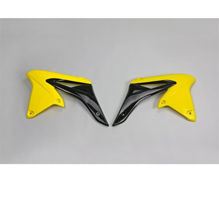 Convogliatori radiatore Suzuki RMZ 250 (10-18) Giallo e neri