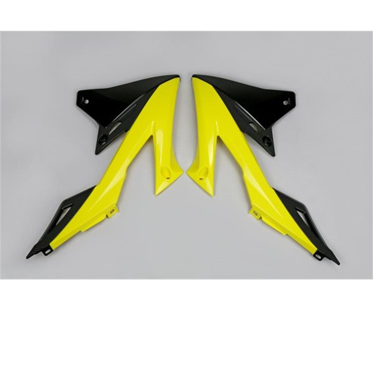 Convogliatori radiatore Suzuki RMZ 250 (19-25) Giallo e neri