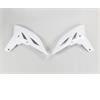 Convogliatori radiatore Yamaha WR 450 F (2012-2015) Bianco in Plastiche