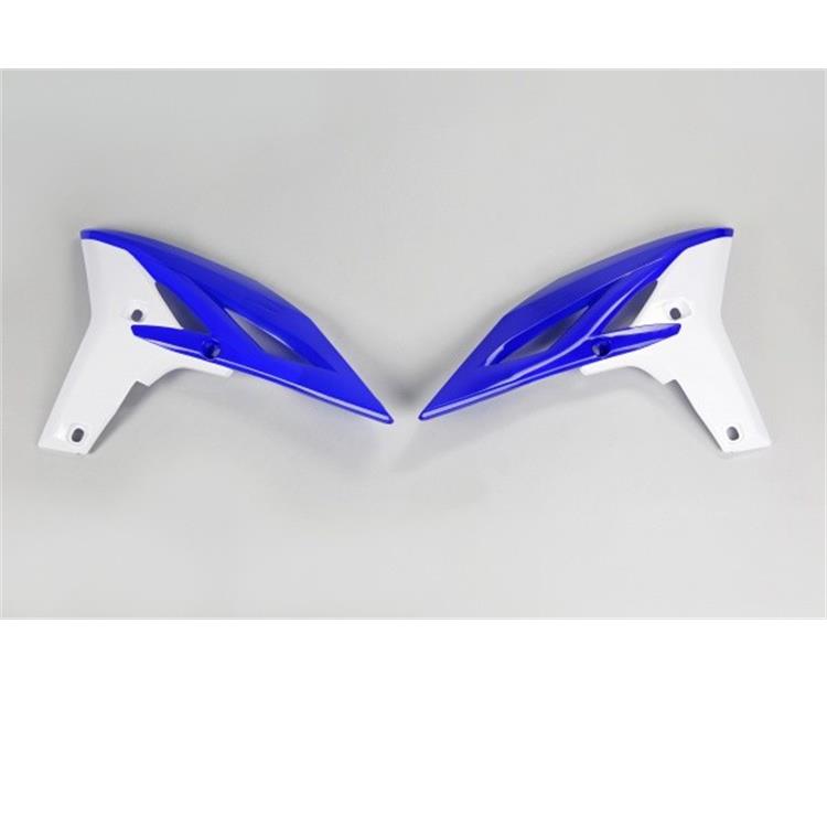 Convogliatori radiatore Yamaha WR 450 F (12-15) Blu e bianchi
