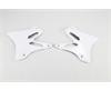 Convogliatori radiatore Yamaha YZ 125 (02-14) Bianco in Plastiche