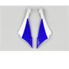 Convogliatori radiatore Yamaha YZ 450 F (2010-2013) serbatoio Blu e Bianco in Plastiche
