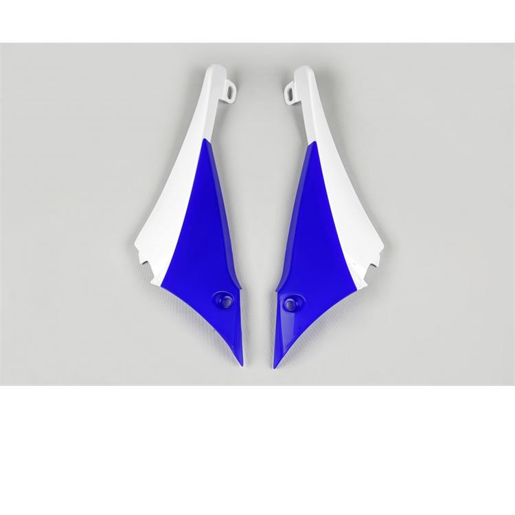 Convogliatori radiatore Yamaha YZ 450 F (2010-2013) serbatoio Blu e Bianco