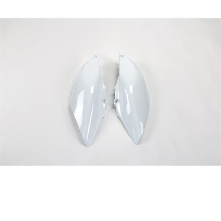 Fianchetti portanumero Honda CRF 450 R (13-16) Bianco*