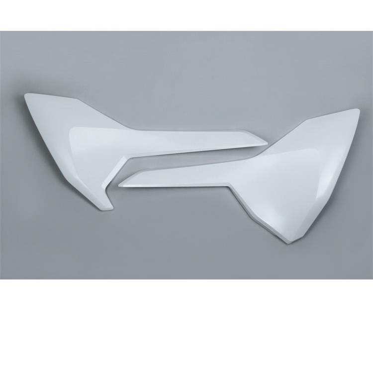 Fianchetti portanumero Husqvarna 85 TC (18-24) Bianco*