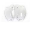 Fianchetti portanumero Kawasaki KX 125 (03-08) Bianco* in Plastiche