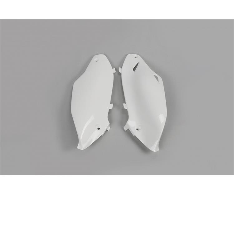 Fianchetti portanumero Kawasaki KX 250 F (2013-2016) Bianco*