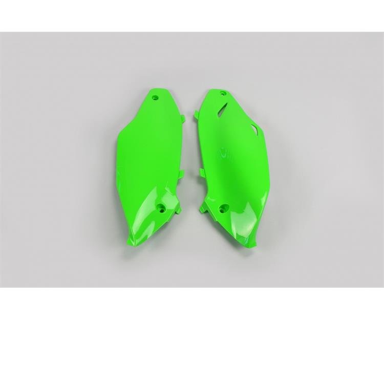Fianchetti portanumero Kawasaki KX 250 F (2013-2016) Verde