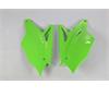 Fianchetti portanumero Kawasaki KX 250 F (17-20) Verde in Plastiche