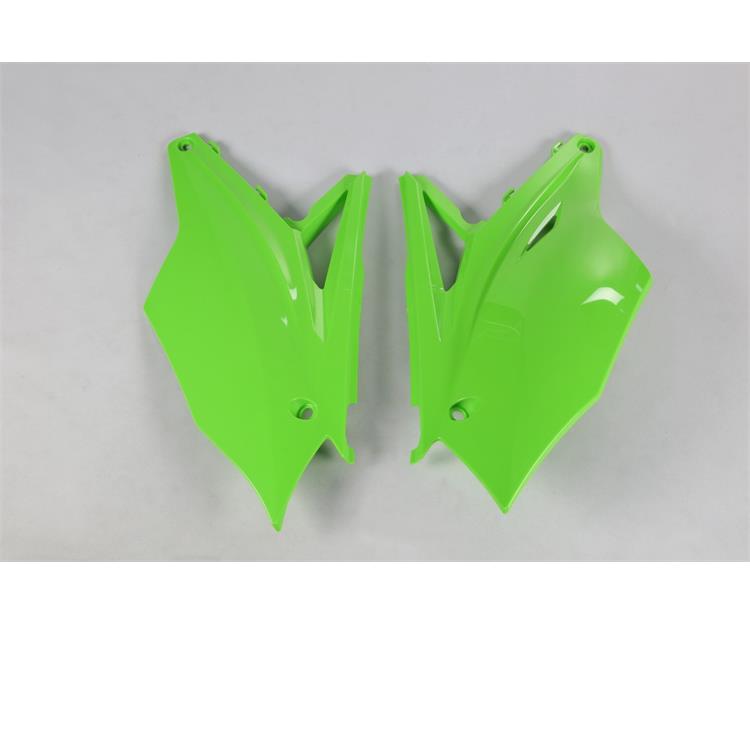 Fianchetti portanumero Kawasaki KX 250 F (17-20) Verde