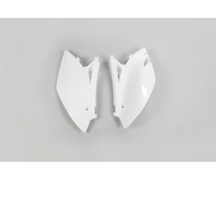 Fianchetti portanumero Kawasaki KX 450 F (2009-2011) Bianco