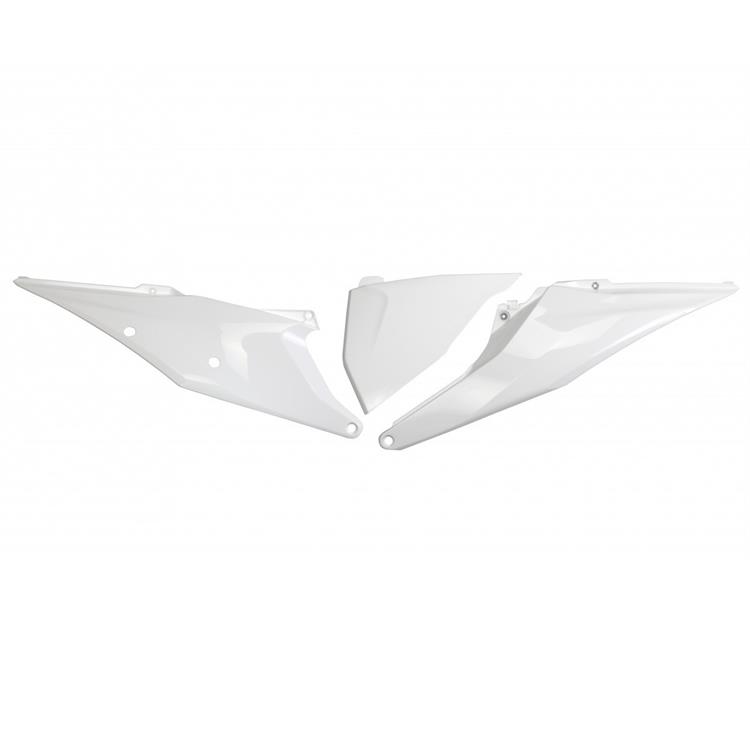 Fianchetti portanumero KTM 125 SX (19) Bianco*
