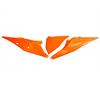 Fianchetti portanumero KTM 150 SX (19-22) arancioni in Plastiche
