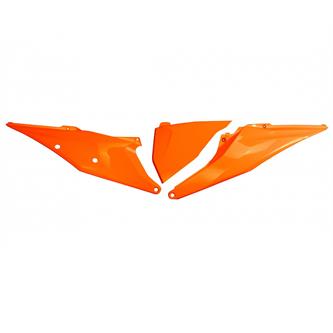 fianchetti portanumero ktm 150 sx 19 arancioni