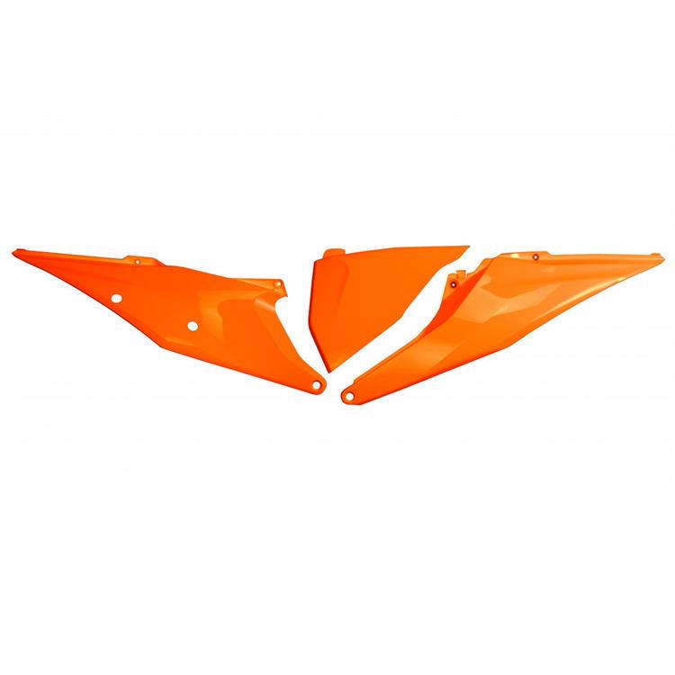 Fianchetti portanumero KTM 150 SX (19-22) arancioni