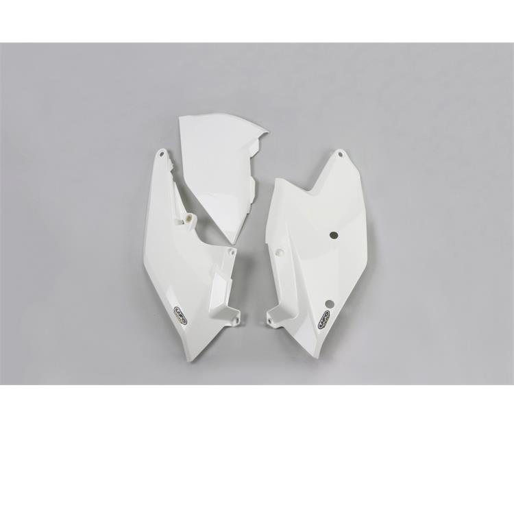 Fianchetti portanumero KTM 250 SX (17-18) Bianco*