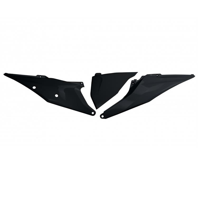 Fianchetti portanumero KTM 350 SX-F (19-22) neri