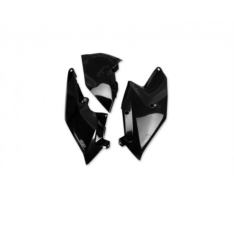 Fianchetti portanumero KTM 450 EXC-F (2017-2019) Nero