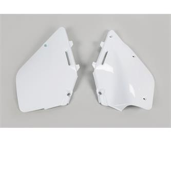 fianchetti portanumero suzuki rm 125 96 00 bianchi