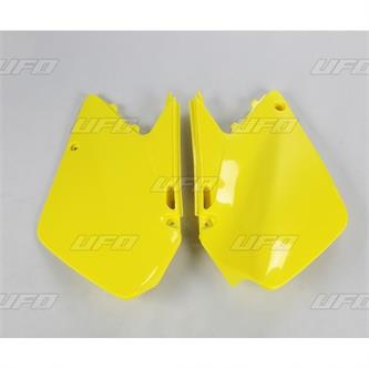 fianchetti portanumero suzuki rm 125 01 02 gialli