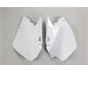 Fianchetti portanumero Suzuki RM 125 (06-12) Bianco* in Plastiche