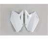 Fianchetti portanumero Suzuki RMZ 250 (07-09) Bianco* in Plastiche